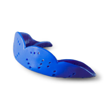 Picture of SISU Aero Medium Mouthguard, Royal Blue - 1.6mm Thin - Custom-Molded Fit - Slim Design - Remoldable Up to 20 Times - for Team Sports - Non Toxic