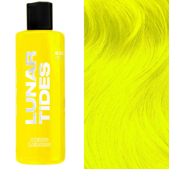 Picture of Lunar Tides Semi-Permanent Hair Color (43 colors) (Neon Lemon, 8 fl. oz.)