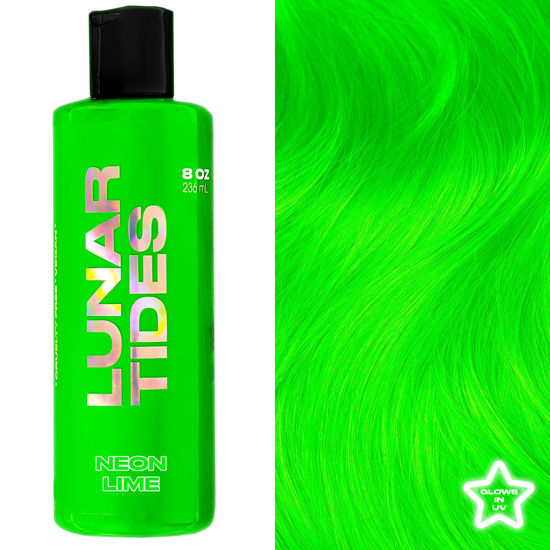 Picture of Lunar Tides Semi-Permanent Hair Color (43 colors) (Neon Lime, 8 fl. oz.)