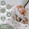 Picture of GLLQUEN BABY Receiving Blanket Boy Cotton Muslin Swaddle Blankets Girl Newborn Squares Breathable & Soft Thin Baby Blankets Cloths Double Absorbent Infant Swaddling Wrap - 6 Pack (Sun)