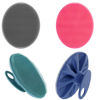 Picture of Food-Grade Soft Silicone Body Cleansing Brush Shower Scrubber, Gentle Exfoliating and Massage for All Kinds of Skin (Pack of 4)