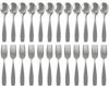 Picture of Stainless Steel Kids Silverware Set (24pc- 2 Pack of 12) - Child and Toddler Safe Flatware - Kids Utensil Set - Metal Kids Cutlery Set (Includes 12 Small Kids Spoons & Kids 12 Forks)