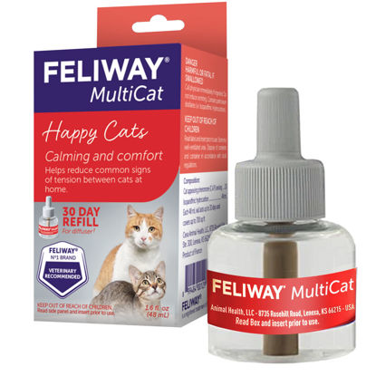 Picture of FELIWAY MultiCat Calming Pheromone, 30 Day Refill - 1 Pack