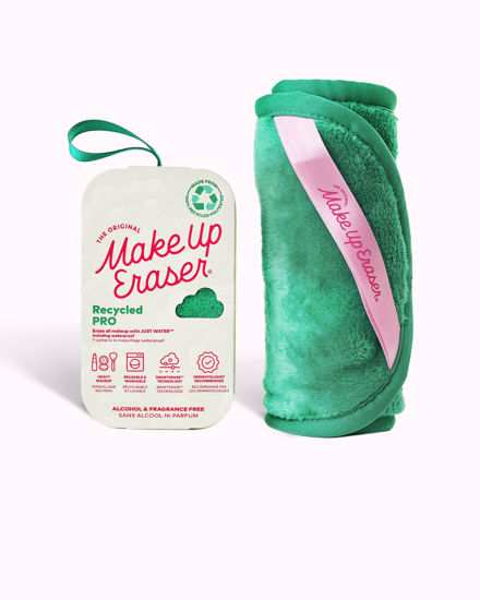 Picture of The Original MakeUp Eraser, Erase All Makeup With Just Water, Including Waterproof Mascara, Eyeliner, Foundation, Lipstick, and More! Made from 100% Recycled Polyester, Green