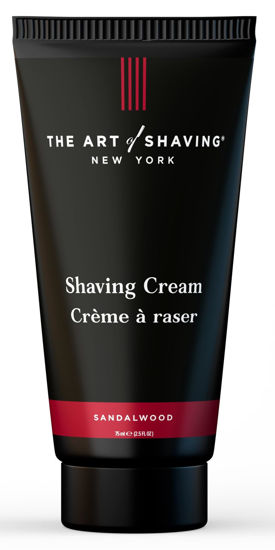 Picture of The Art of Shaving Sandalwood Shaving Cream for Men - Protects Against Irritation and Razor Burn - Hydrates and Nourishes Dry Skin - Clinically Tested for Sensitive Skin - 2.5 oz