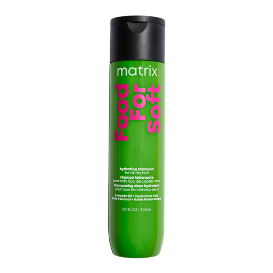 Picture of Matrix Food For Soft Shampoo | Hydrating Shampoo for Dry & Brittle Hair | Moisturizes, Softens, & Smooths | With Avocado Oil & Hyaluronic Acid | Suitable for Color Treated and Natural Hair | Vegan