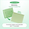 Picture of (Only Refill) Mediheal Teatree Trouble Pad (100 Pads) - Cotton Facial Toner Pads for Calm Sensitive & Acne Prone Skin - Vegan Gauze Pad