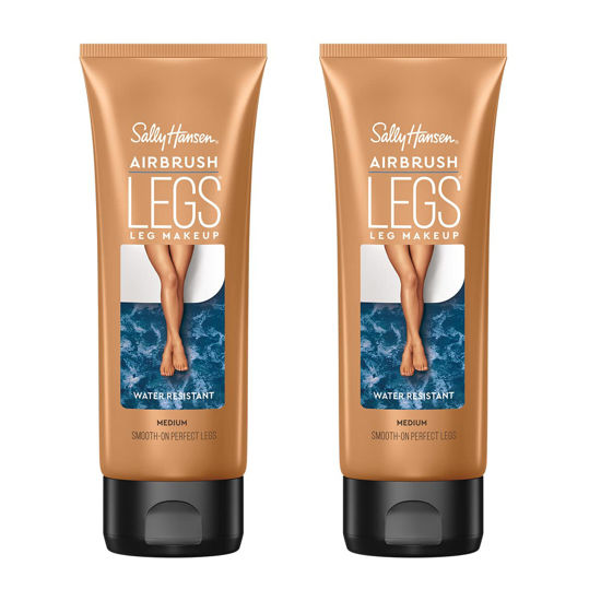 Picture of Sally Hansen Airbrush Legs, Leg Makeup Lotion, Medium 4 Oz, Pack of 2