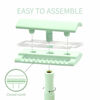 Picture of Bambaw Women Safety Razor with 5 Double Edge Safety Razor Blades, Metal Double Edge Razor, Eco Friendly Razor, Reusable & Plastic Free - Mint Green