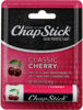 Picture of ChapStick Classic (1 Box of 12 Sticks, 12 Total Sticks, Cherry Flavor) Skin Protectant Flavored Lip Balm Tube, 0.15 Ounce Each, 12 Count (Pack of 1)