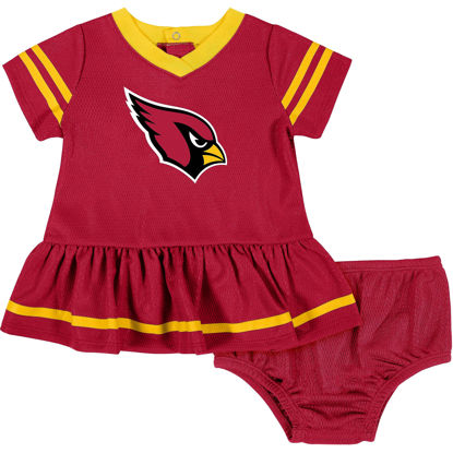 Picture of Gerber Girls' NFL Jersey Dress and Diaper Cover, Team Color