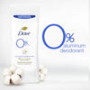 Picture of Dove 0% Aluminum Deodorant Stick Cotton Flower & Sandalwood 3 count for 48-Hour Odor Protection Aluminum Free Deodorant 2.6 oz