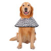 Picture of HDE Dog Raincoat Hooded Slicker Poncho for Small to X-Large Dogs and Puppies Snow Leopard - L