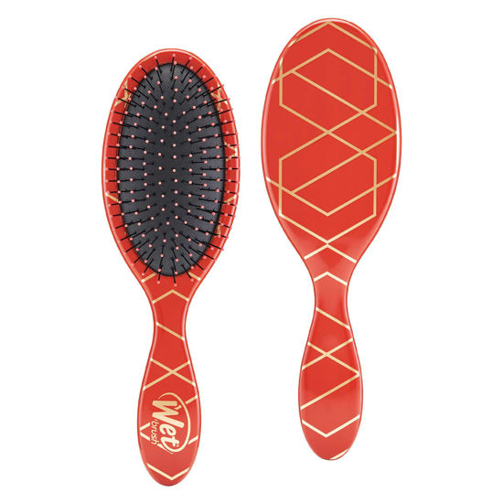 Picture of Wet Brush Original Detangler Hair Brush - Free Spirit, Terracotta - All Hair Types - Ultra-Soft IntelliFlex Bristles Glide Through Tangles with Ease - Pain-Free Comb for Men, Women, Boys and Girls