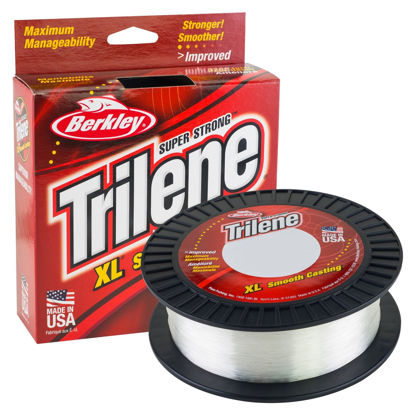 Picture of Berkley Trilene® XL®, Clear, 8lb | 3.6kg, 1000yd | 914m Monofilament Fishing Line, Suitable for Freshwater Environments