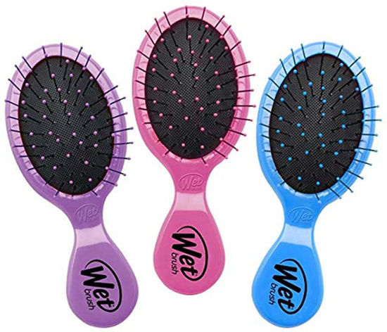 Picture of Wet Brush MultiPack Squirt Detangler Hair Brushes Pack of, Pink/Purple/Blue,(Pack of 3)