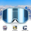 Picture of EXP VISION Ski Goggles Snowboard for Men Women, OTG Anti Fog UV Protection Snow Goggles (Grey Frame Dream Blue)