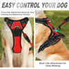 Picture of BARKBAY No Pull Dog Harness Front Clip Heavy Duty Reflective Easy Control Handle for Large Dog Walking(Red,S)