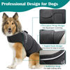 Picture of Zeaxuie Baby-Use-Grade Dog Anxiety Vest, Breathable Dog Jacket Wrap for Thunderstorm, Travel, Fireworks, Vet Visits- Calming Coat for Small, Medium & Large Dogs-M(Smaller)-Gray