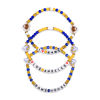 Picture of FOCO Los Angeles Rams NFL 3 Pack Team Friendship Bracelet