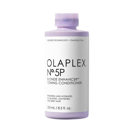 Picture of Olaplex No. 5P Blonde Enhancer Purple Toning Conditioner, Repairs, Hydrates, & Brightens All Blonde, Lightened, & Grey Hair, 8.5 fl oz