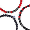 Picture of FOCO New England Patriots NFL 3 Pack Beaded Friendship Bracelet