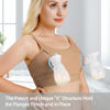 Picture of Momcozy Hands Free Pumping Bra, Adjustable Breast-Pumps Holding and Nursing Bra, Suitable for Breastfeeding-Pumps by Lansinoh, Philips Avent, Spectra, Evenflo and More Mocha