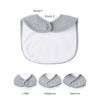 Picture of Konssy Muslin Baby Bibs 8 Pack Baby Bandana Drool Bibs Cotton for Unisex Boys Girls, 8 Solid Colors Set for Teething and Drooling