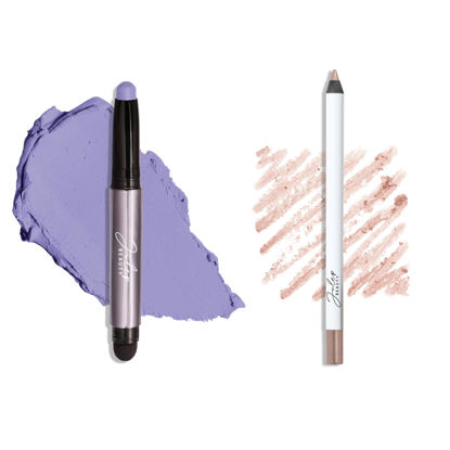 Picture of Julep Beauty Bundle 3pc set - Eyeshadow 101 Crème-to-Powder Stick in Lavender Matte & When Pencil Met Gel Longwear Eyeliner Pencil in Nude Shimmer - Sharpenable, Multi-Use, All-Day Wear