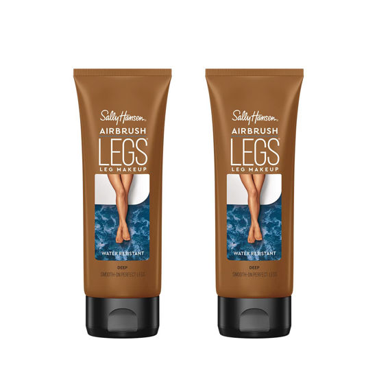 Picture of Sally Hansen Airbrush Legs, Leg Makeup Lotion, Deep 4 Oz, Pack of 2