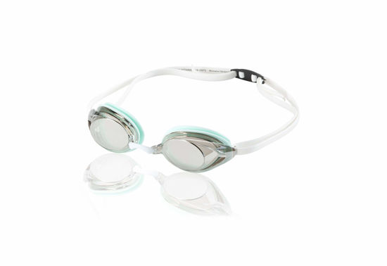 Picture of Speedo Women's Swim Goggles Mirrored Vanquisher 2.0, Silver Ice