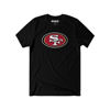 Picture of FOCO San Francisco 49ers Primary Logo Black T-Shirt - Small