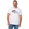 Picture of FOCO Denver Broncos Primary Logo White T-Shirt - Large