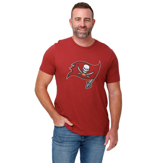 Picture of FOCO Tampa Bay Buccaneers Primary Logo Primary Color T-Shirt - XX-Large