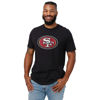 Picture of FOCO San Francisco 49ers Primary Logo Black T-Shirt - Medium