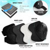 Picture of Wemfg Kids Protective Gear Set Knee Pads for Kids 3-14 Years Toddler Knee and Elbow Pads with Wrist Guards 3 in 1 for Skating Cycling Bike Rollerblading Scooter