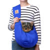 Picture of Tomkas Dog Sling Carrier for Small Dogs - Royal Blue, Adjustable Strap & Zipper Pocket, Up to 10 lbs. Perfect Puppy Carrier for Small Dogs