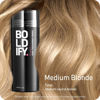 Picture of BOLDIFY Hair Fibers (28g) Fill In Fine and Thinning Hair for an Instantly Thicker & Fuller Look - Best Value & Superior Formula -14 Shades for Women & Men - MEDIUM BLONDE