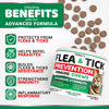 Picture of Flea Treatment for Cats - Flea and Tick Prevention for Cats - 160 Treats - Natural Cat Flea and Tick Treatment Pills - Soft Oral Cat Flea Treatment for Kittens - All Breeds & Ages - Made in USA