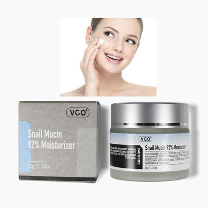 Picture of VGO Snail Mucin 92% Moisturizer Daily Face Moisturizer Hydrating Repair Face Gel Cream for Dry & Sensitive Skin, All Skin Types 50g / 1.76oz