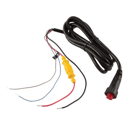 Picture of Garmin 010-12445-00 Power/Data Cable Threaded 4-Pin , Black