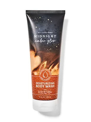 Picture of Bath & Body Works Midnight Amber Glow Moisturizing Body Wash 10 oz (Midnight Amber Glow), 1