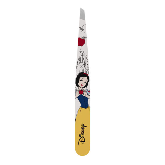 Picture of Tweezerman Snow White Slant Tweezer - Eyebrow Tweezers for Women and Men