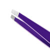 Picture of Tweezerman Exclusive Neon Purple Slant Tweezer - Hair Removal Tweezers, Stainless Steel