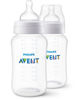 Picture of Philips AVENT Anti-Colic Baby Bottles, 11oz, 2pk, Clear, SCY106/02