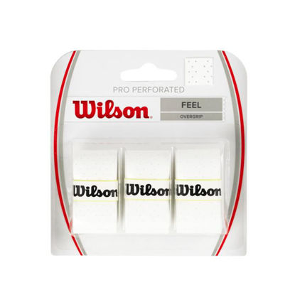 Picture of WILSON Sporting Goods Perforated Pro Overgrip (12-Pack), White (WRZ4006WH)