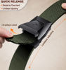 Picture of BULLIANT Tactical Belt for Men, Military Hiking Rigger Nylon Web Work Belt 1.5" with Heavy Duty Quick Release Buckle