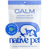 Picture of Native Pet Calm - Dog Calming Chews - Dog Melatonin for Small, Medium, Large Dogs - Melatonin for Dogs Sleep Aid - Natural Dog Calming Chews - Anxiety Relief & Calming Dog Treats - 60 Calm Dog Chews