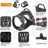 Picture of tobeDRI No Pull Dog Harness Adjustable Reflective Oxford Easy Control Medium Large Dog Harness with A Free Heavy Duty 5ft Dog Leash (S (Neck: 13"-18", Chest: 17.5"-22"), Black Harness+Leash)