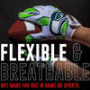 Picture of Franklin Sports Seattle Seahawks Youth NFL Football Receiver Gloves - Receiver Gloves for Kids - NFL Team Logos and Silicone Palm - Youth S/XS Pair